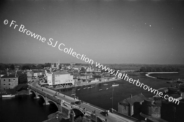 ATHLONE FROM TOWER OF ST PETER & PAULS